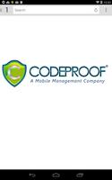 Codeproof Secure Browser captura de pantalla 3