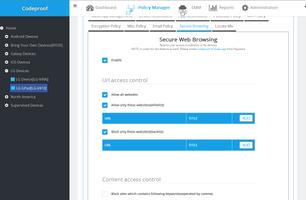 Codeproof LG Mobile Security スクリーンショット 2