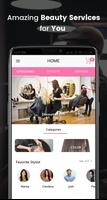 Salon Appointment Booking Android App Affiche