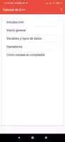 C++ Español تصوير الشاشة 1
