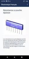 Tutoriel Électronique en Franç تصوير الشاشة 4