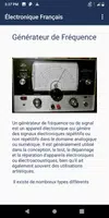 Tutoriel Électronique en Franç تصوير الشاشة 6