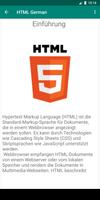 HTML Deutsche Screenshot 1
