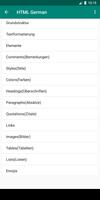 HTML Deutsche Screenshot 2