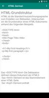 HTML Deutsche Screenshot 3