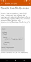 JavaScript Italiano screenshot 2