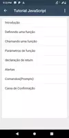JavaScript PortuguesTutorials screenshot 2