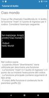 Kotlin Italian screenshot 1
