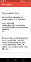 Java Tutorial Español screenshot 1