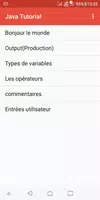 Java Tutoriel screenshot 3