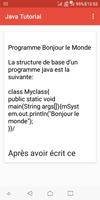Java Tutoriel screenshot 2