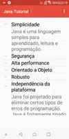 Java Português Tutorial Ekran Görüntüsü 1
