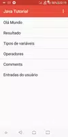 Java Português Tutorial Ekran Görüntüsü 2