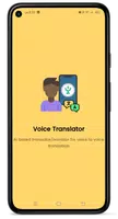 Voice to voice translator Plakat