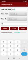 Time Converter : sec, min, hr captura de pantalla 2