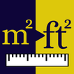 Area Converter : m², cm², ft² icon
