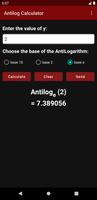 Log and Antilog Calculator ảnh chụp màn hình 3