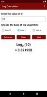 Log and Antilog Calculator ảnh chụp màn hình 1
