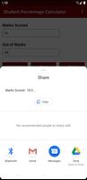 Student Percentage Calculator ảnh chụp màn hình 2
