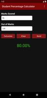 Student Percentage Calculator ảnh chụp màn hình 3
