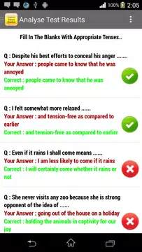 Screenshot 20 for English Tenses Practice