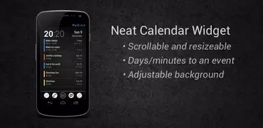 Neat Calendar Widget