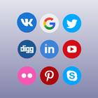 All in One Social Media App icône