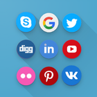 All in One Social Media App icône
