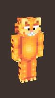 Skin Garfield For Minecraft الملصق