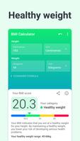 Kalkulator BMI screenshot 1