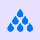 Wasser Trink App - Hydro Coach Zeichen