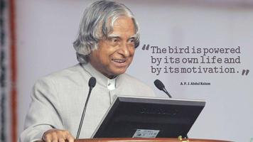 Dr APJ Abdul Kalam Quotes and Biography Affiche