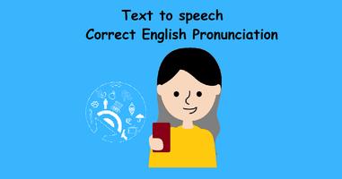 English Pronunciation - Text to speech, Homophones Affiche