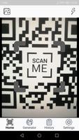 QR code and barcode reader fas Poster