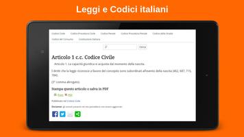 Codice Civile, Penale e Leggi screenshot 3