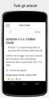 Codice Civile, Penale e Leggi screenshot 1