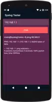 Syslog Tester ảnh chụp màn hình 3