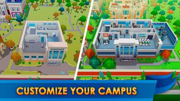 برنامه‌نما University Empire Tycoon －Idle عکس از صفحه