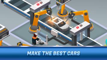 Idle Car Factory Tycoon - Game Affiche