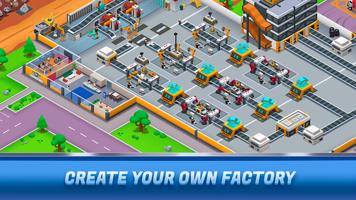 Idle Car Factory Tycoon - Game اسکرین شاٹ 1