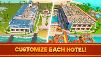 Hotel Empire Tycoon－Idle Game imagem de tela 1