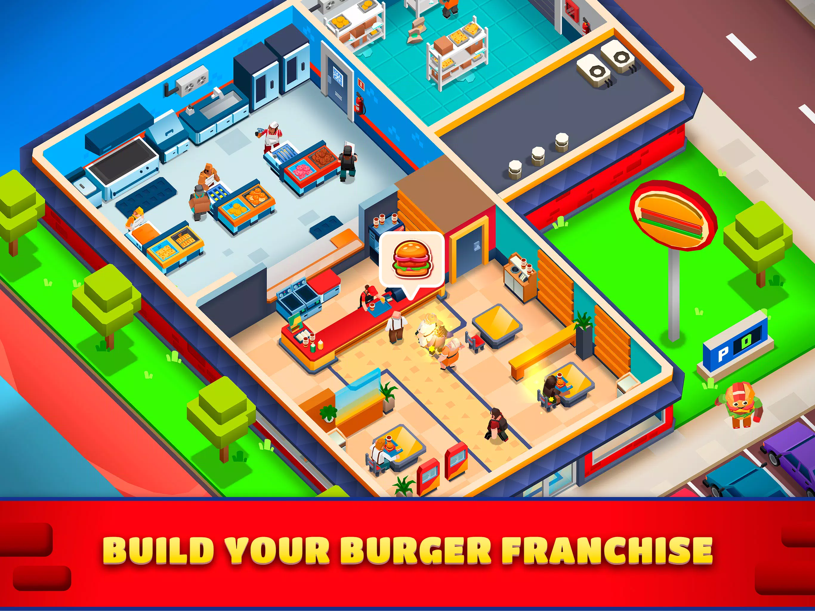 Burger Clicker Idle Money Billionaire Business - APK Download for Android