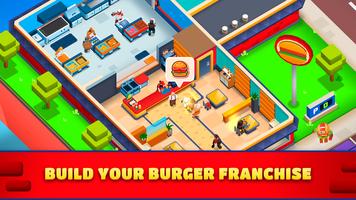 Idle Burger Empire Tycoon—Game poster