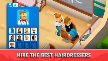 Idle Barber Shop Tycoon Ekran Görüntüsü 1