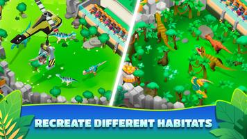 Dinosaur Park—Jurassic Tycoon تصوير الشاشة 1