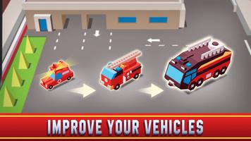 Idle Firefighter Empire Tycoon اسکرین شاٹ 1