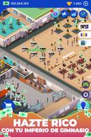 Idle Fitness Gym Tycoon captura de pantalla 1