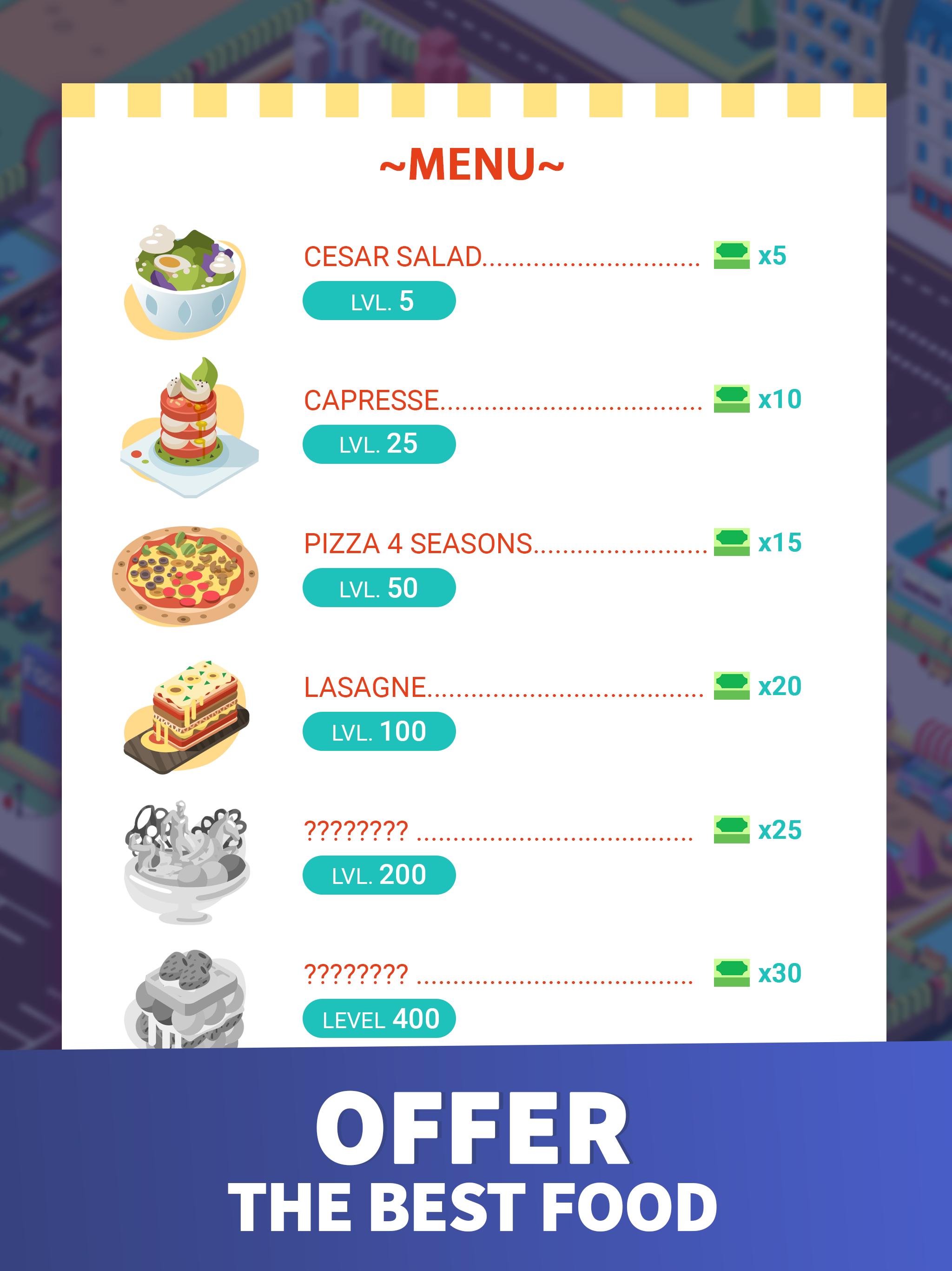 Idle Food Empire Tycoon Open Your Restaurant For Android Apk Download - fast food tycoon 2 roblox