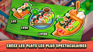 Sushi Empire Tycoon—Idle Game capture d'écran 2