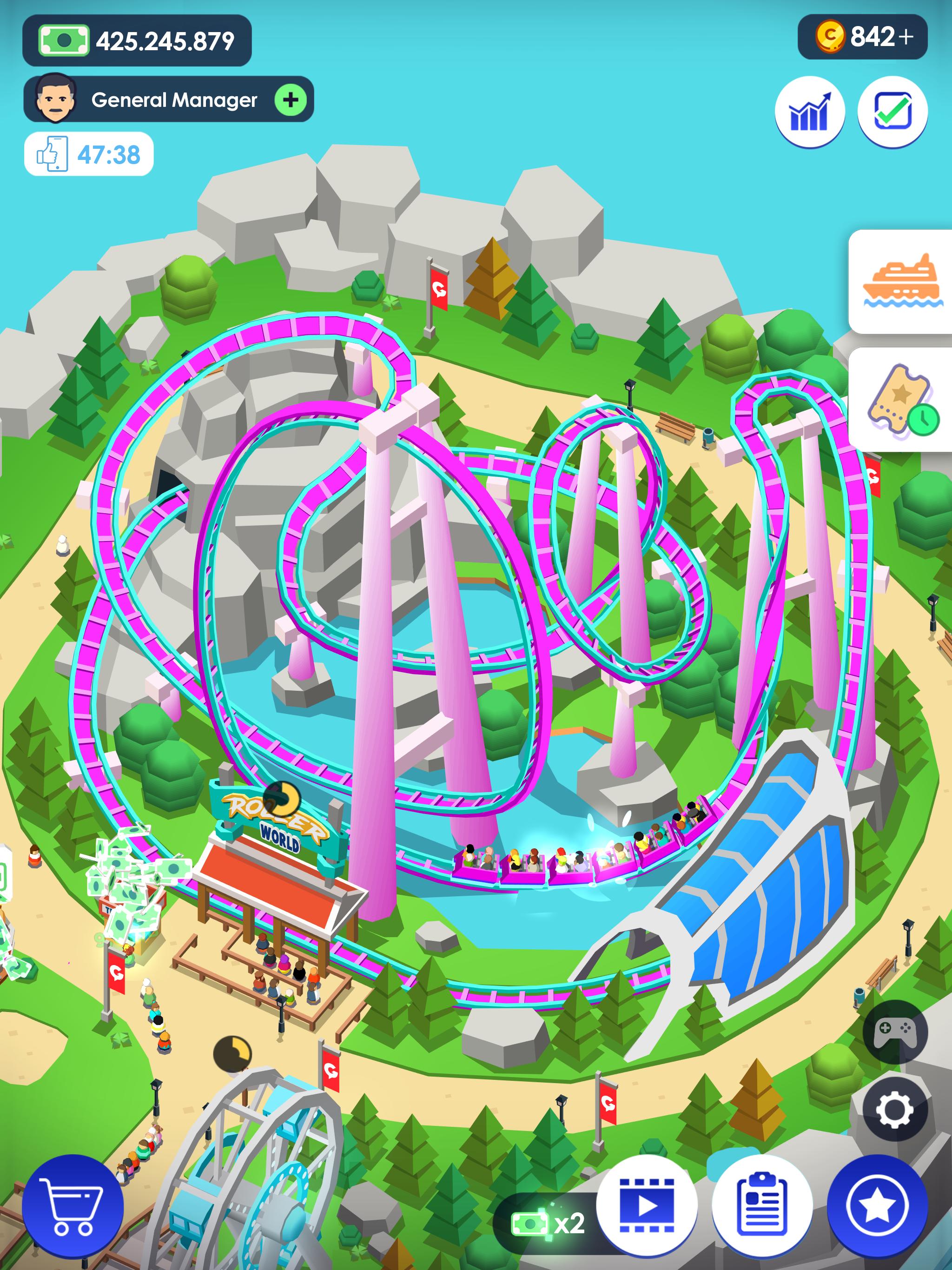 Idle Theme Park Tycoon Juego De Parque Temático For - how to build a roller coaster on roblox theme park tycoon Idle Theme Park Tycoon Juego De Parque Temático For - how to build a roller coaster on roblox theme park tycoon